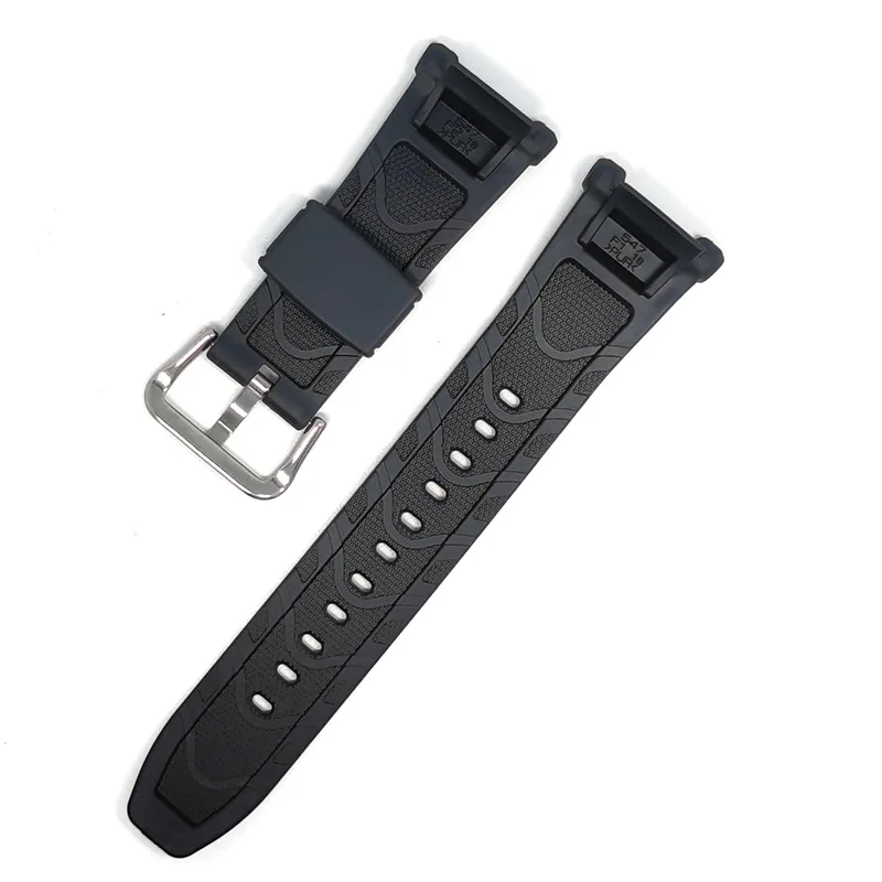 Cinturino Per Orologio In Resina Per Casio G-Shock Pro-Trek Prg-40T Prg-240T Prg-240-1 Prg-40-3V Accessori Per Cinturini Di Ricambio Con Logo