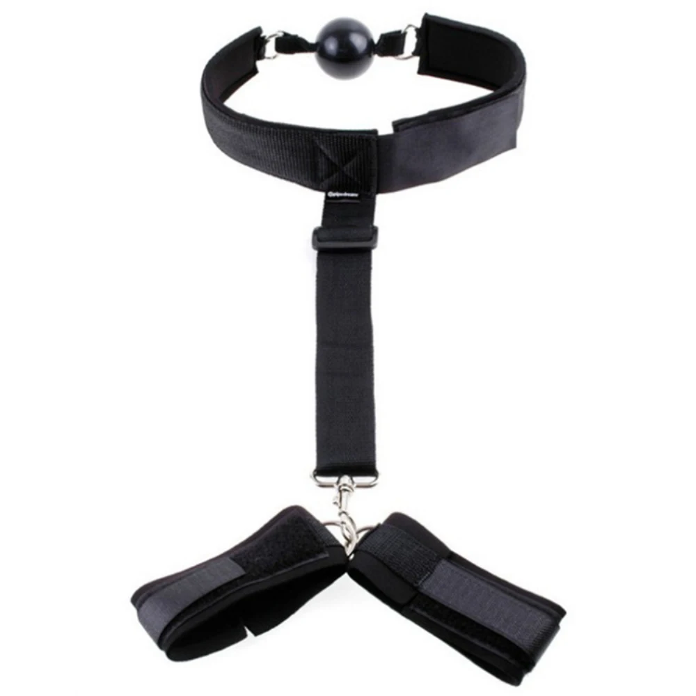 Reverse Back Mouth Gag Handcuff Bdsm Sex Bondage Adult Female Sexual Slave Games Restraint Merci Erotiche Giocattoli Sexy Per Le Donne Shop