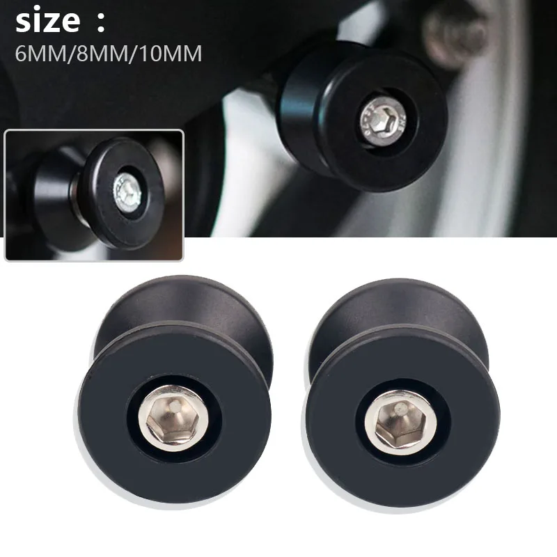 Moto Cnc Swingarm Sliders Bobine Paddock Stand Bobine Per Ducati Desertx Mts Multistrada V4 V4S V2