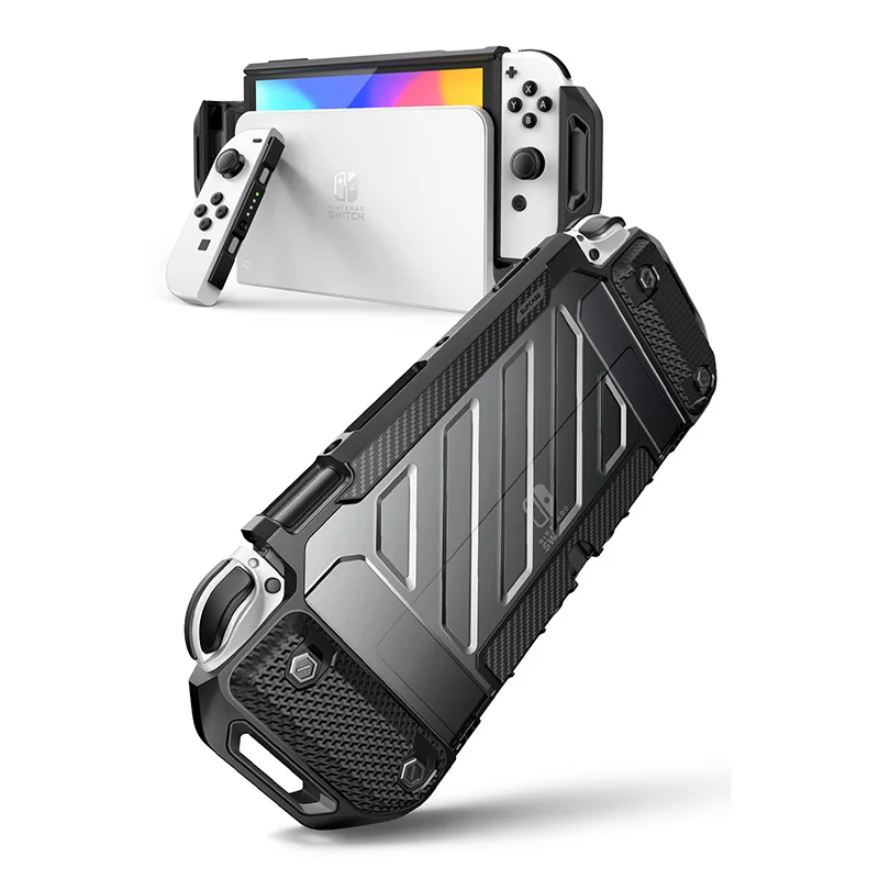 Per Nintendo Switch Custodia Oled (2021) Supcase Dockable Ub Pro Custodia Protettiva Robusta Compatibile Con Console Nintendo Switch
