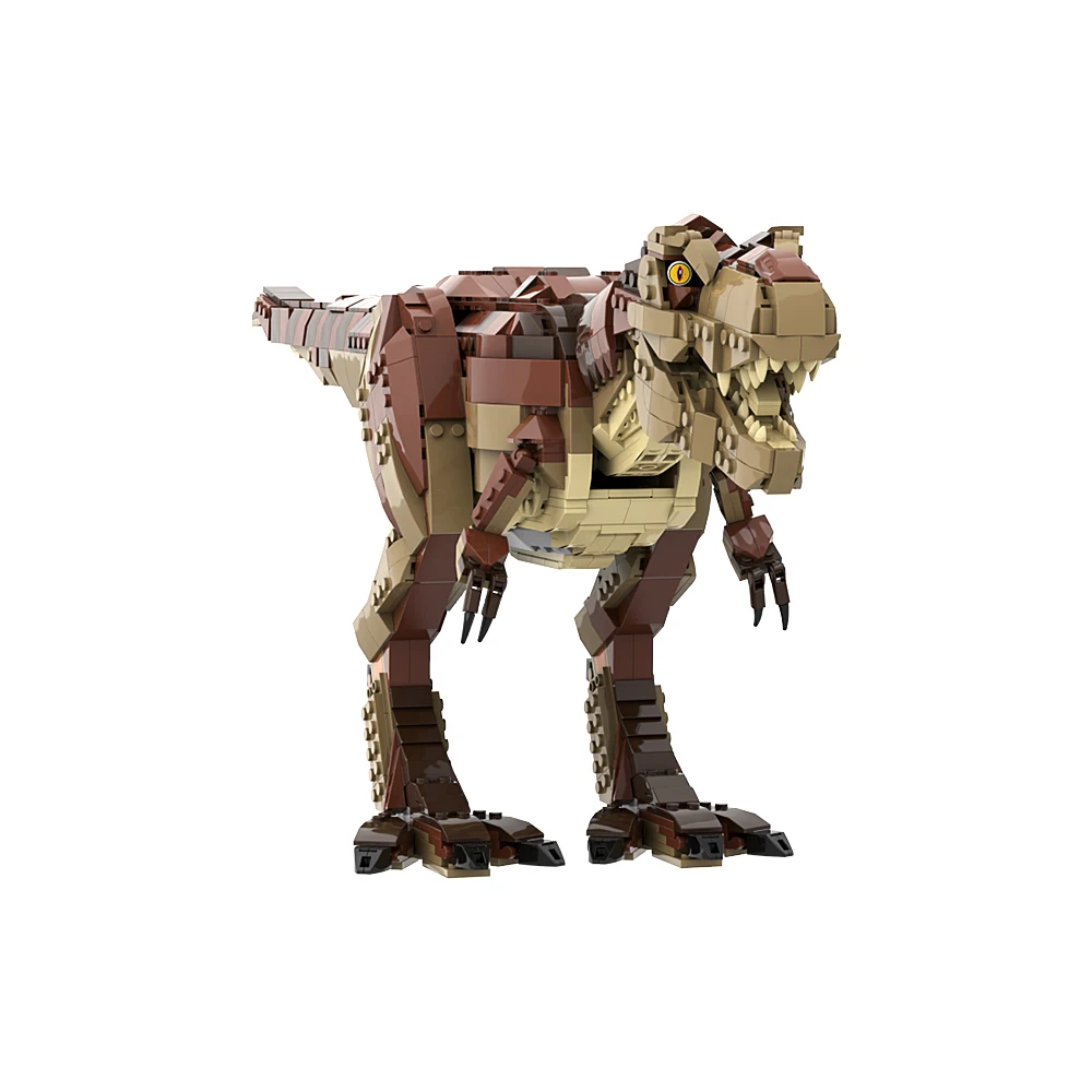 Moc T. Rex Building Blocks 75936 Modello Fai Da Te Tyrannosaurus Rex Rampage Bricks Theropod Dinosaur Toys Set Regalo Di Compleanno Bambini Adulti