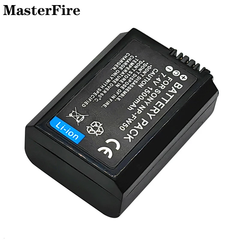 2-10 Pz Np-Fw50 Np Fw50 7.4V 1500Mah Batteria Di Ricambio Agli Ioni Di Litio Per Sony Alpha A3000 A5000 A6300 A6500 A7Rii A7R A7S A7Sii Cell