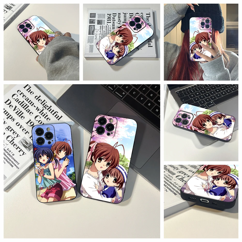 Per Iphone 14 Japan Anime Clannad After Story Custodia Per Telefono Per Iphone 13 11 12 14 Pro Xr Xs Max 8X7 Plus Se 13 Pro Design Cover