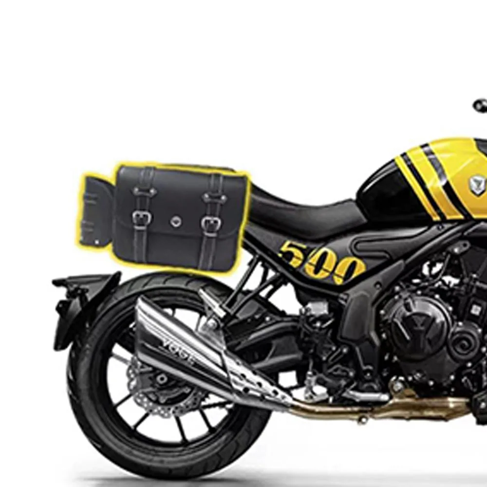 New Fit 500Acmoto Accessori Borsa Laterale Borsa Da Sella Per Voge 500Ac Ac500 500 Ac