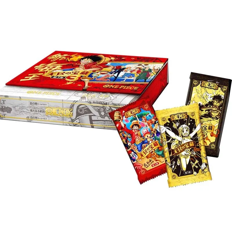 One Piece Collection Cards Box Booster Rare 26Th Anniversary Collector'S Edition Treasure Anime Playing Game Cards