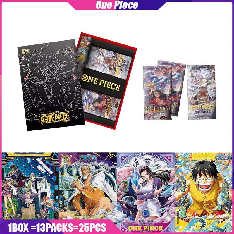 Carte Di Un Pezzo Lucky Card 6Th Anime Figure Playing Card Booster Box Toy Mistery Box Gioco Da Tavolo Regalo Di Compleanno Per Ragazzi E Ragazze