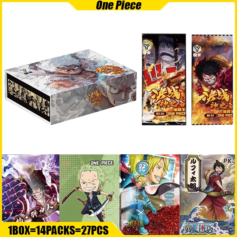 Yueka One Piece Cards Battle Mortient Valley Of God Anime Collection Cards Mistery Box Gioco Da Tavolo Giocattolo Regalo Di Compleanno Per Bambini