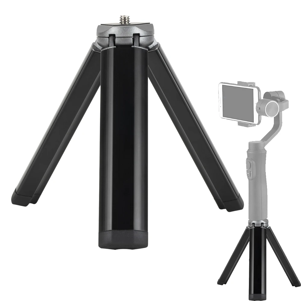 Mini Treppiede Da Tavolo In Metallo Vite Da 1/4 Pollici Per Stabilizzatore Cardanico Per Smartphone Per Feiyu G5/G6/G6 Max/Vimble 2S/Vlog Per Zhiyun