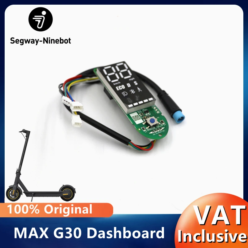Gruppo Cruscotto Originale Per Ninebot Di Segway Max G30 G30P Smart Electric Scooter Cruscotto Interruttore Display Accessori
