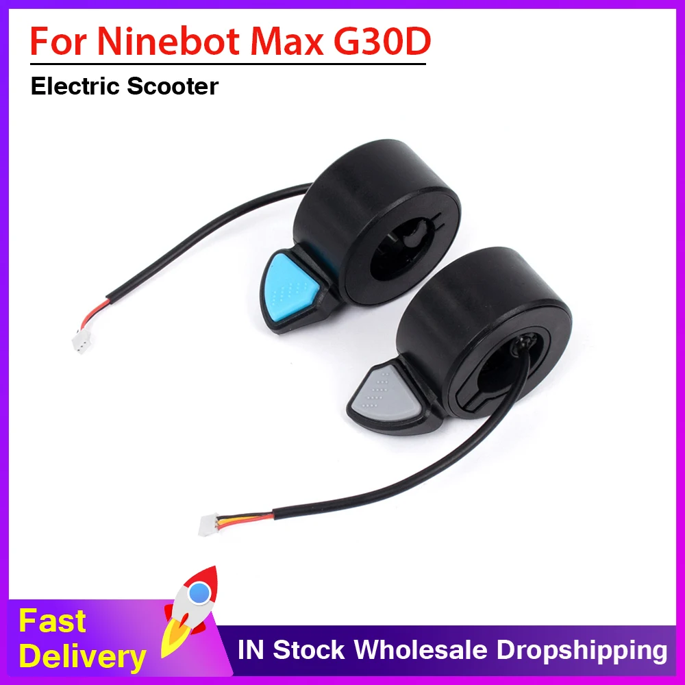 Finger Brake Speed Dial Thumb Brake Controllo Della Velocità Dell'Acceleratore Per Segway Ninebot Max G30D Electric Scooter Finger Dial Parts