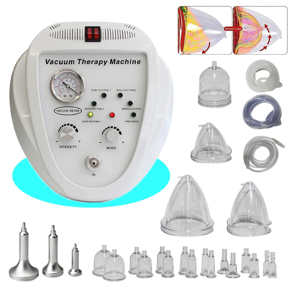 Aoko Vacuum Butt Lift Machine Body Shaping Macchina Per La Terapia Dell'Ingrandimento Del Seno Sollevamento Glutei Hip Enhancer Coppettazione Massaggi