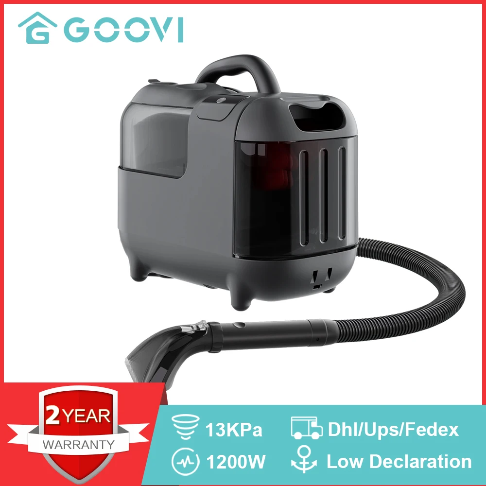Goova 13Kpa Aspirapolvere A Vapore Di Aspirazione Spot Aspirapolvere Portatile Per Tappeto Divano Pulizia Tenda Spray Macchina Integrata