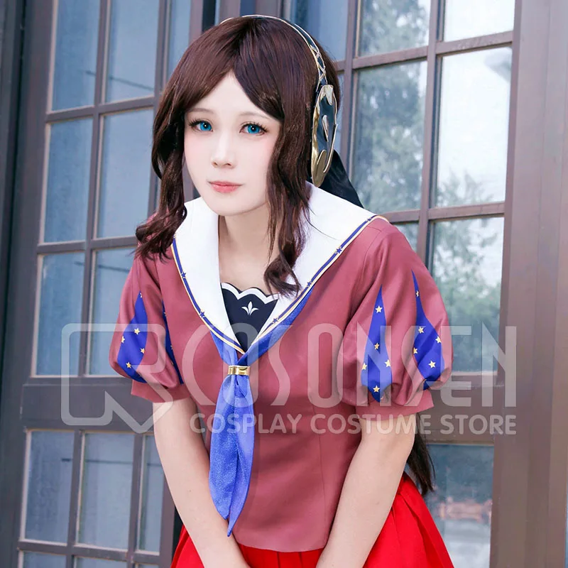 Fate/Grand Order Leonardo Da Vinci Costume Cosplay Anime Sailor Suit Cosplayonix Custom Made All Size