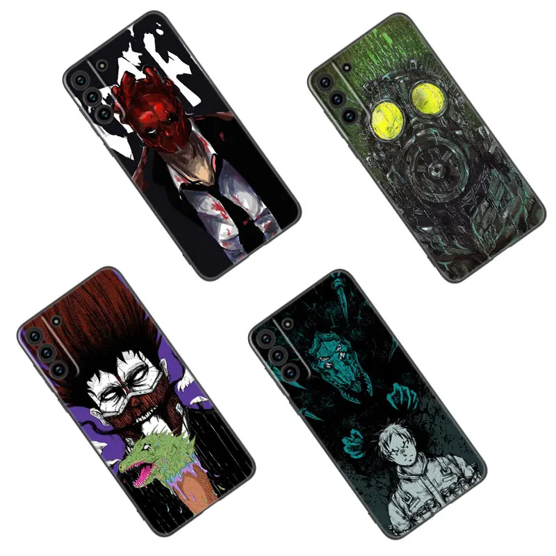 Dorohedoro Monster Phone Case Per Samsung Galaxy S23 S22 S21 S20 Ultra Fe S10E S10 Lite S9 S8 Plus S7 S6 Edge Soft Black Cover