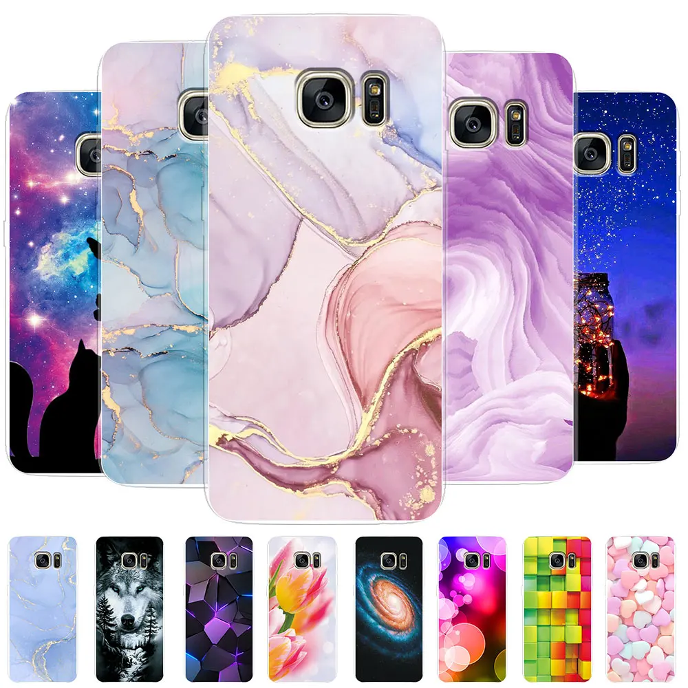 Per Samsung Galaxy S7 Edge Case Galaxy S7 S7 Edge Case Custodia Morbida In Silicone Tpu Coque Per Samsung S7 S7 Edge Custodie Per Telefoni Fundas