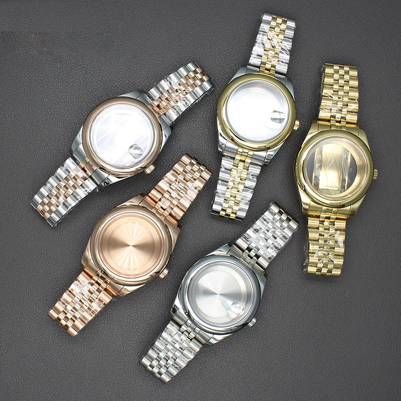 40Mm 36Mm Custodie Per Orologi Cinturino Per Oyster Perpetual Day Date Nh34 Nh35 Nh36 Nh38 Miyota 8215 Movimento 28.5Mm Quadrante Cristallo Zaffiro