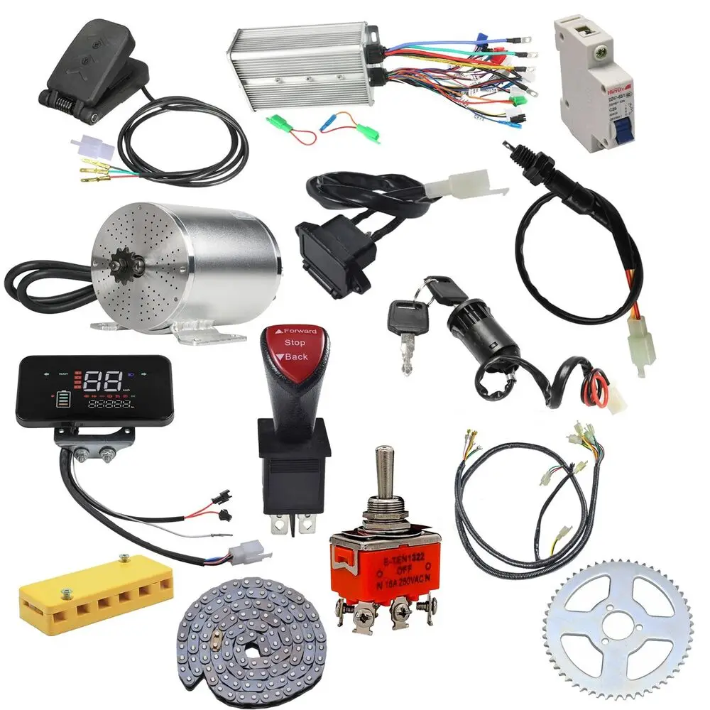 Tdpro 72V 3000W Kit Controller Motore Elettrico Go Kart Trike Golf Cart Scooter Bicicletta