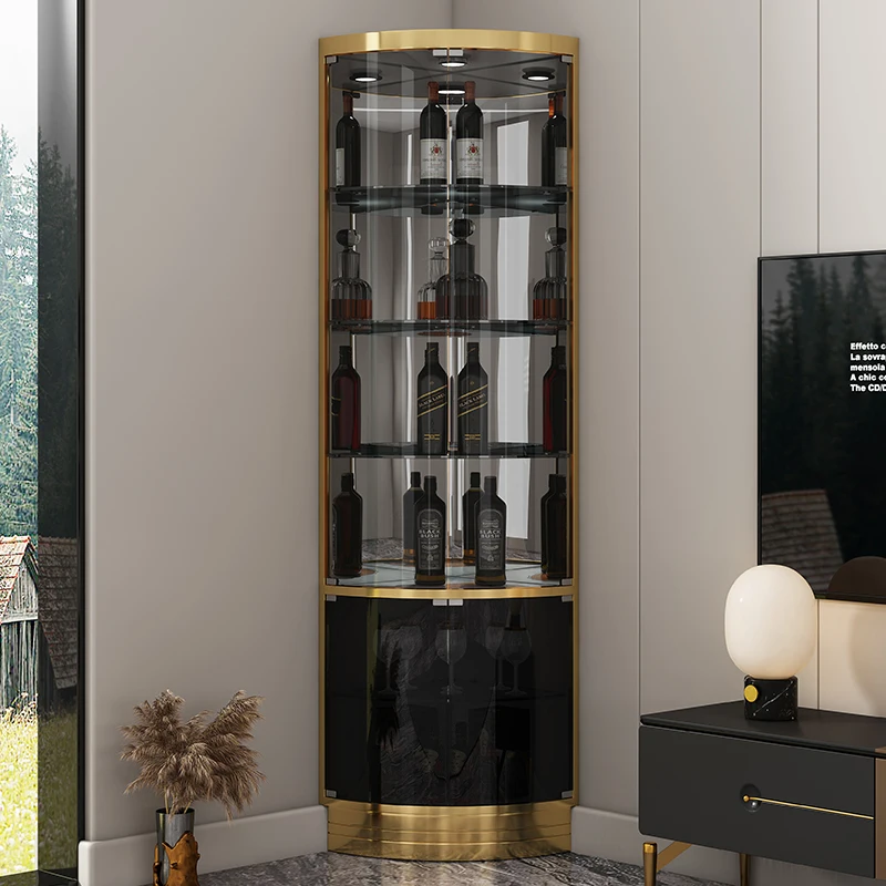 Noble Living Room Wine Cabinet Espositore Moderno Attrezzature Da Bar Portatili Cantinetta Per Vino Frigo Per Vini Home Bar Furniture