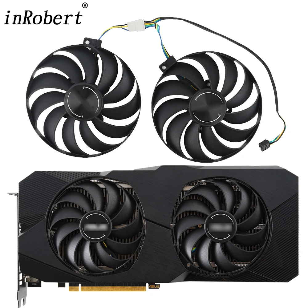 Ventola Della Scheda Grafica 95Mm T129215Su Rx5600 Rx5700 Per Scheda Video Asus Rx 5600 5700 Xt Dual Evo