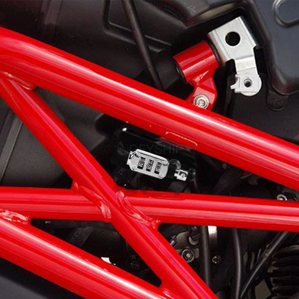 Per Ducati Monster 1100 2009 2010 Monster 696 796 Tutti Gli Anni Monster 796 1100 Blocco Casco Moto Codice Pin Bloqueo De Casco