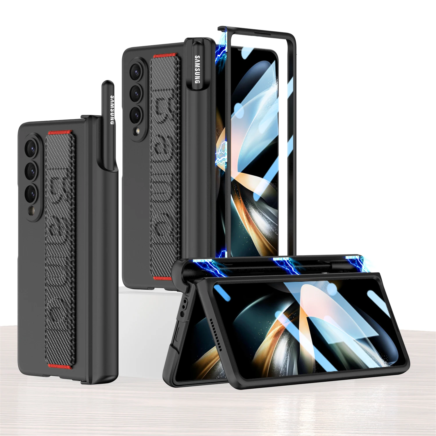 Custodia Protettiva Per Cinturino Antigraffio Per Samsung Galaxy Z Fold 4 Fold3 Fold4 Fold4 Fold4 3 5G Zfold4