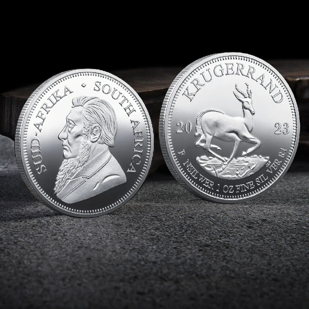 2023 Sud Africa 1 Oz Krugerrand Moneta D'Argento