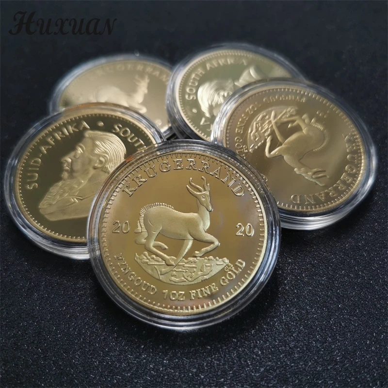 Sud Africa Saudita Africa Krugerrand Moneta D'Oro Paul Kruger Monete Da Collezione