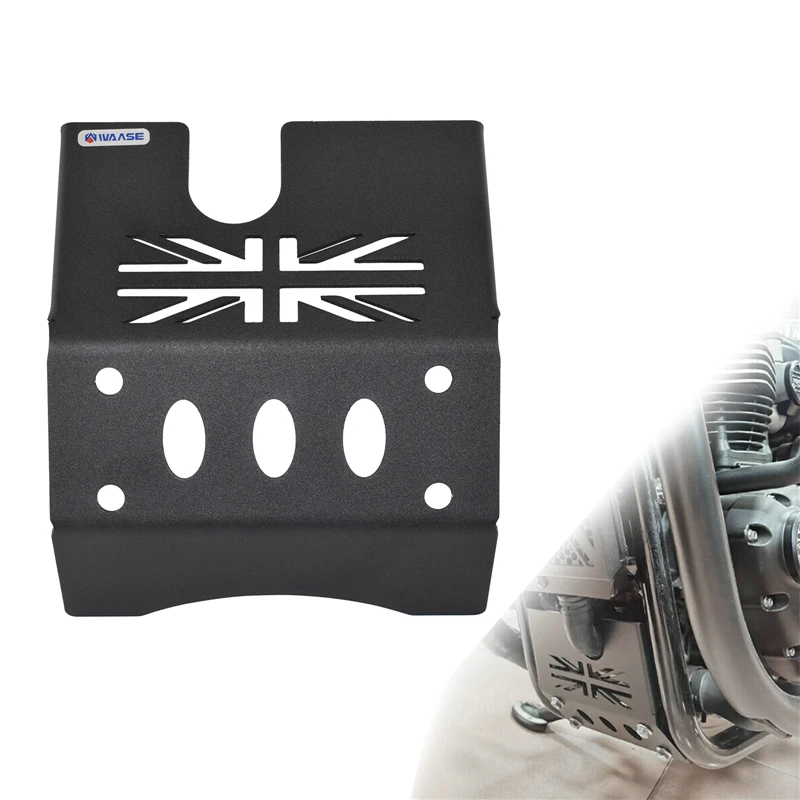 Moto Belly Pan Motore Base Inferiore Chassis Guard Skid Plate Protector Per Triumph Bonneville 1200 Bobber T120 2016-2021 2022