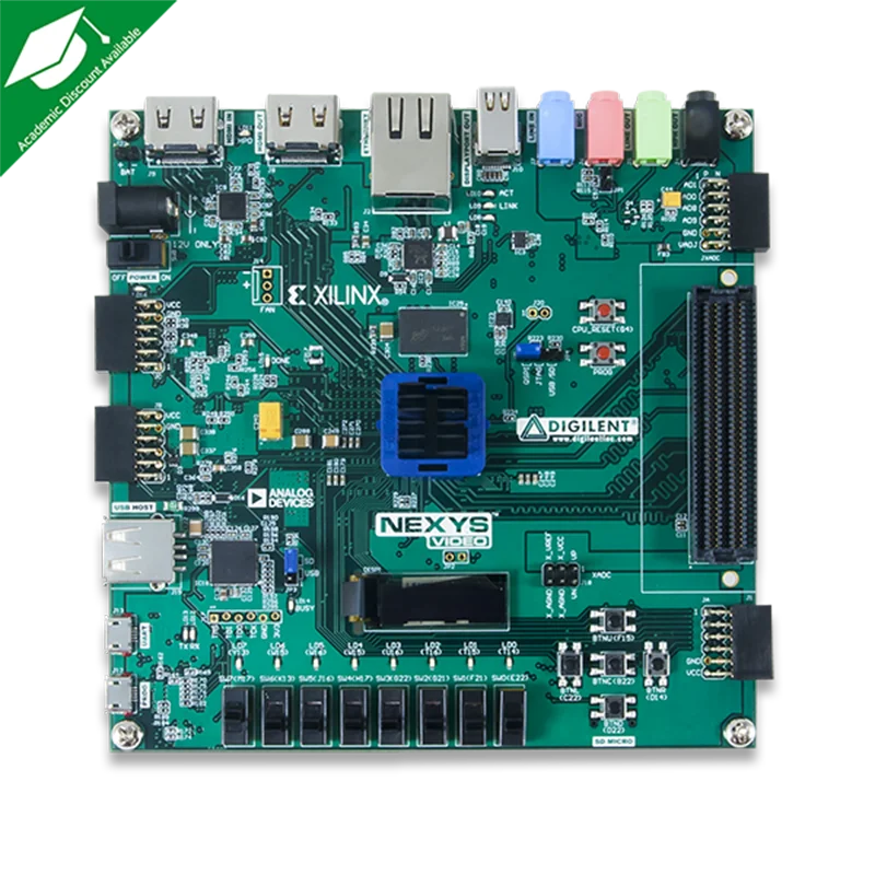 Nexys Video Artix-7 Scheda Di Sviluppo Xilinx Fpga Risc-V