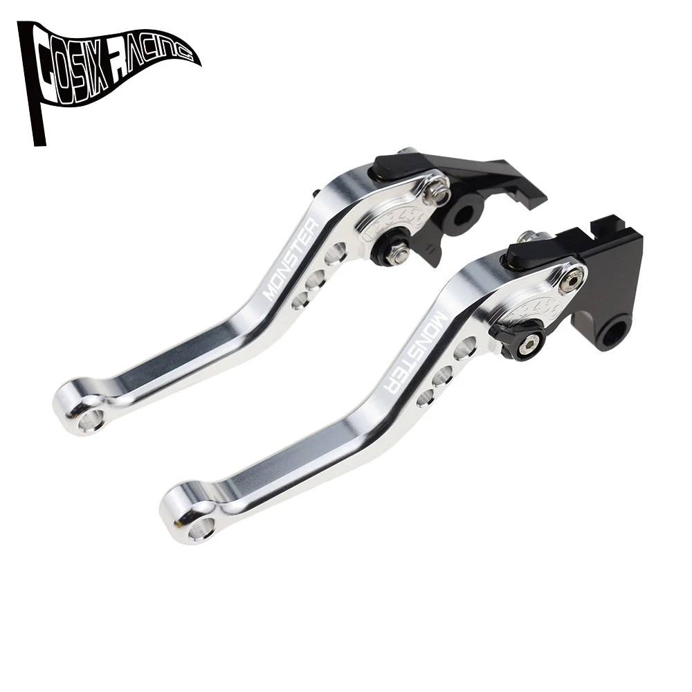 Misura Per 400 Monster 620 Monster/620 Mts 695 Monster Monster S2R 800 Accessori Moto Cnc Leve Frizione Freno Corto Maniglia