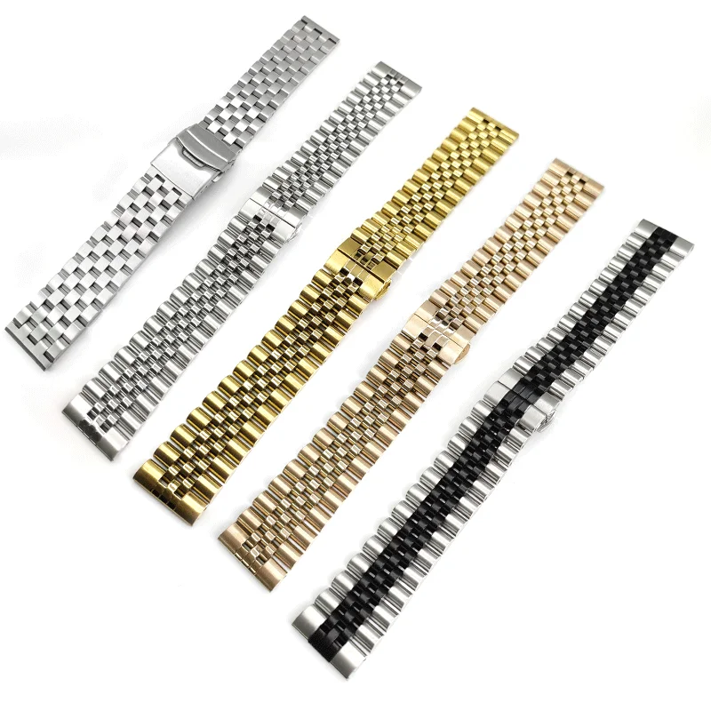 Cinturino In Acciaio Inossidabile, Cinturino Da 22Mm Per Accessori Cinturino Da Immersione Seiko Skx007 Skx011 Srpd53