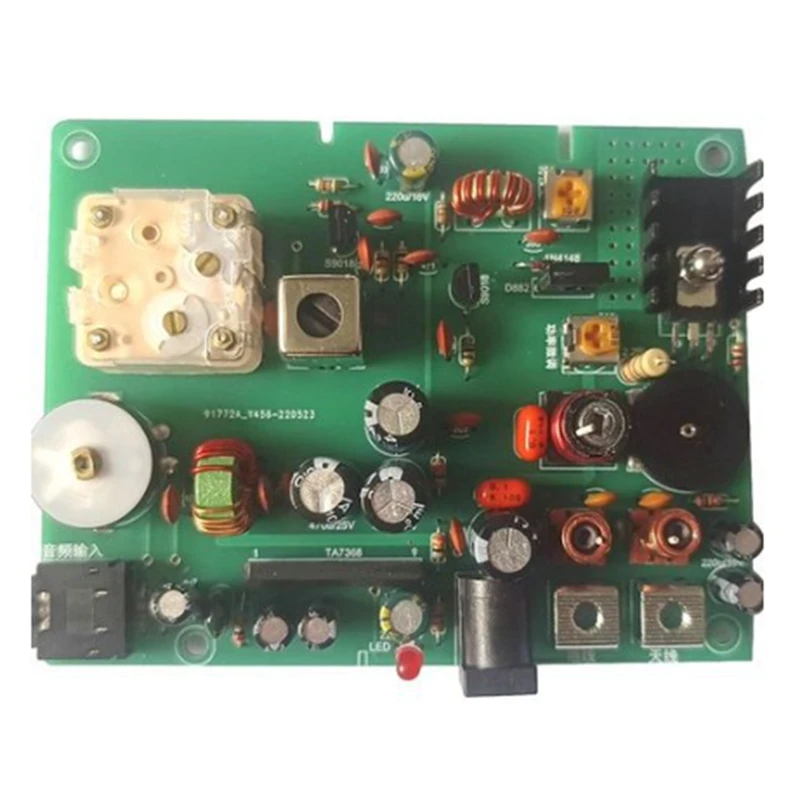 Kit Di Addestramento Scolastico Crystal Radio 530-1600Khz Trasmettitore Am Sperimentale Radio Trasmettitore A Onde Medie (B)