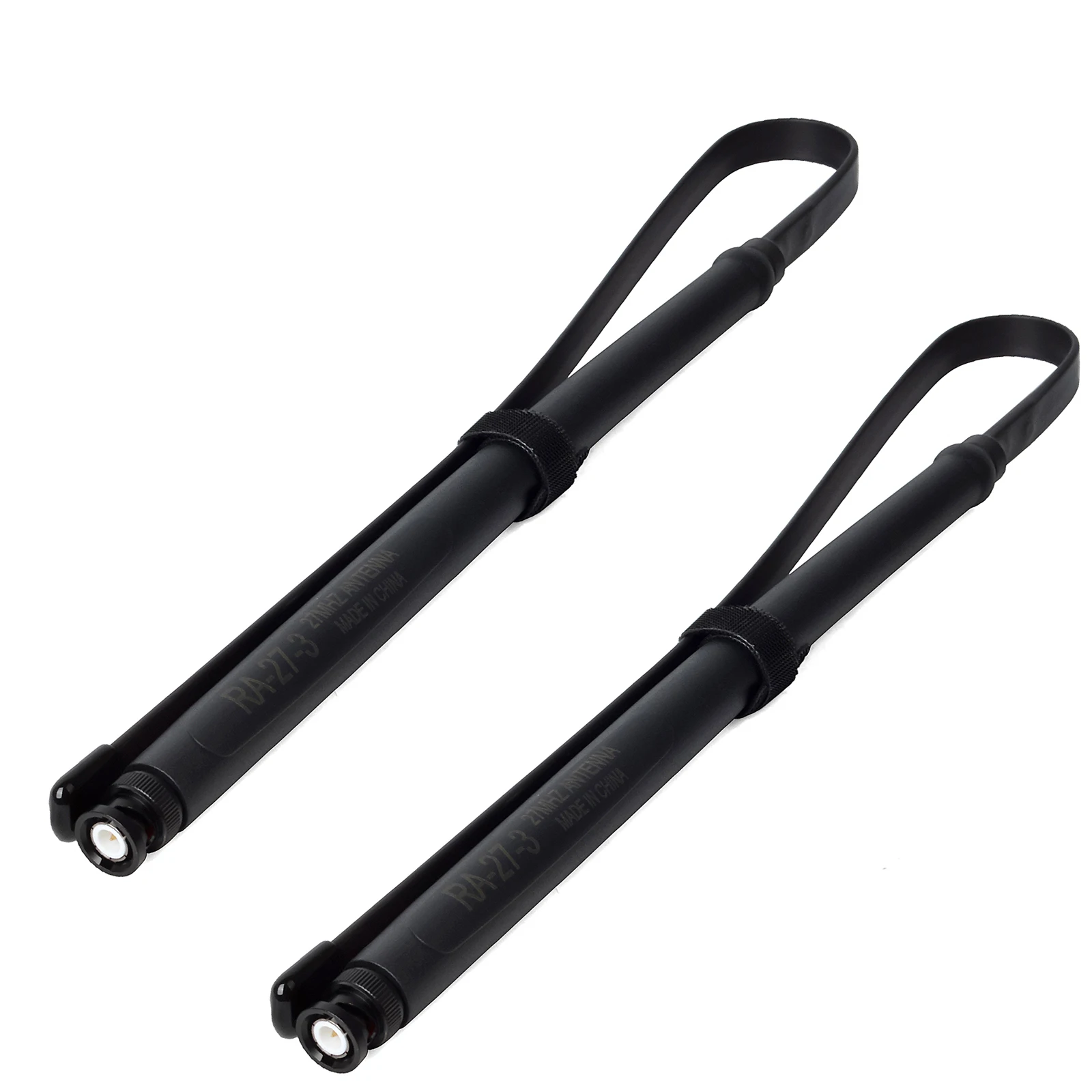 2Pcs Hys Cb 27Mhz Antenna Bnc Antenna Pieghevole Tattica Per Cobra Hh50Wxst C75Wxst Midland 75-822 75-785 Mhs75 Uniden Pro401Hh