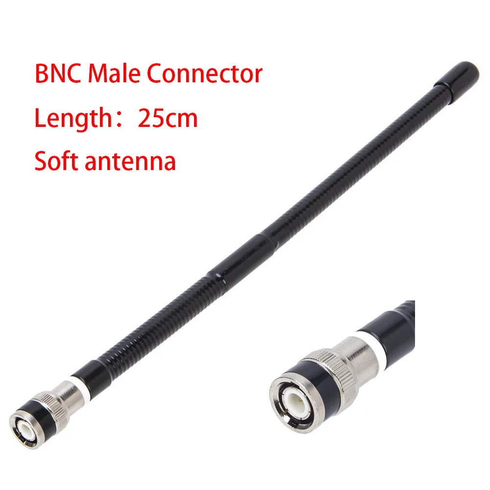 Antenna Radio Bidirezionale 27Mhz Con Connettore Maschio Bnc Per Radio Cb Portatile Portatile Cobra Midland 253
