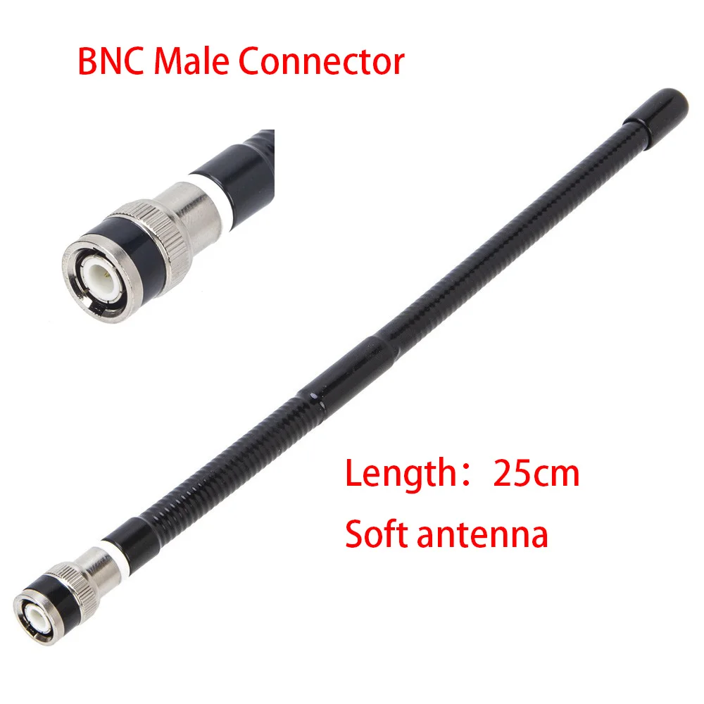 Antenna Radio Bidirezionale 27Mhz Con Connettore Maschio Bnc Per Radio Cb Portatile Portatile Cobra Midland 253