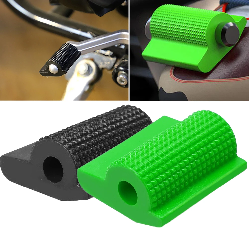 Universale Per Kawasaki Zx6Rr Zx636R Zx7R Zx7Rr Zx750 Zx9 Zx9R Ninja Zx2R Moto Gear Shift Pad Piede Protettivo Antiscivolo