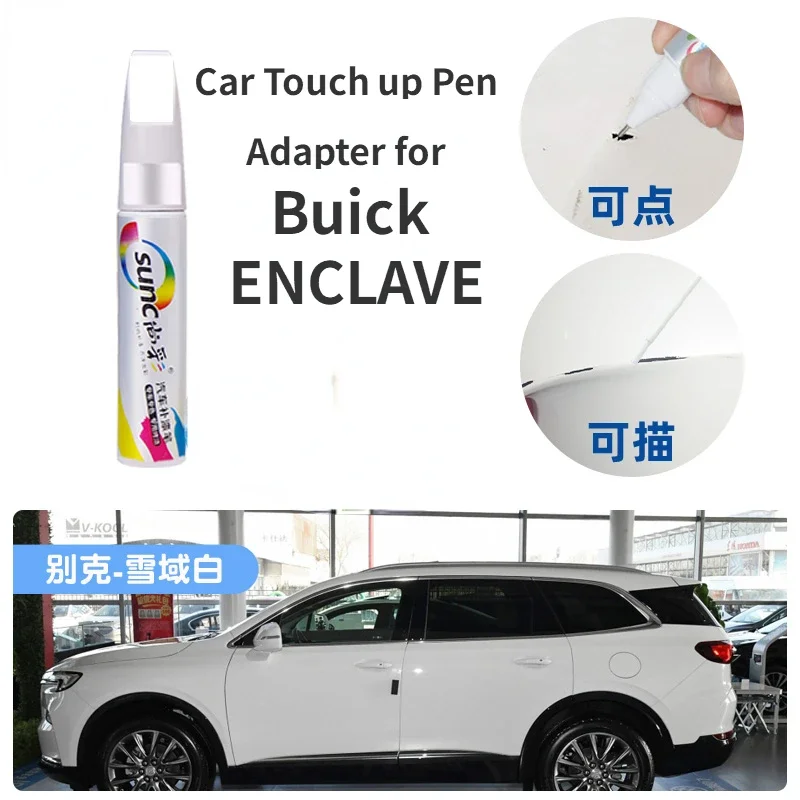 Adattatore Per Penna Touch Up Per Auto Per Buick Enclave Paint Fixer Dark Jade Black Vehicle Scratches Favoloso Prodotto Di Riparazione Copertura Per 