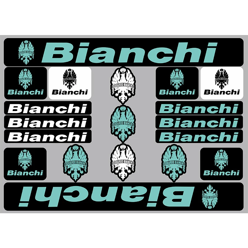 Adesivo Per Auto Per Adesivi Per Telaio Per Bianchi Bicicletta Mountain Bike Bici Da Strada Mtb Ciclismo Decalcomanie Adesive Decorative, 30Cm