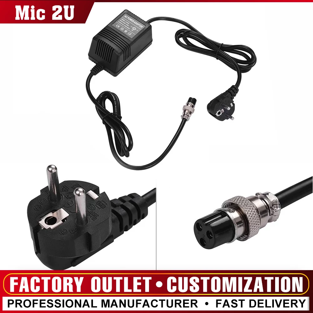 Mixer Console Di Miscelazione Alimentatore Adattatore Ca 17V 420Ma Connettore A 3 Pin Ingresso 220V Per Yamaha Mg16/Mg166Cx/Mg166C/F4/F7/6Fx