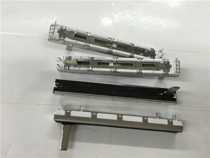 5 Pz Fader Mg12/4 16/4 Doppio Potenziometro Mg166Cx-Usb A20K A203 Per Yamaha Bianco