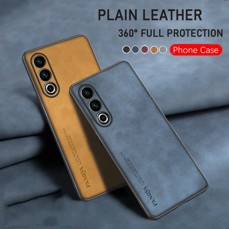 Custodia In Pelle Di Lusso Per Meizu 20 Custodia Antigoccia Custodia Antiscivolo Per Meizu 20 Pro Valigia Per Meizu 18/Meizu 18X/Meizu 18 Pro