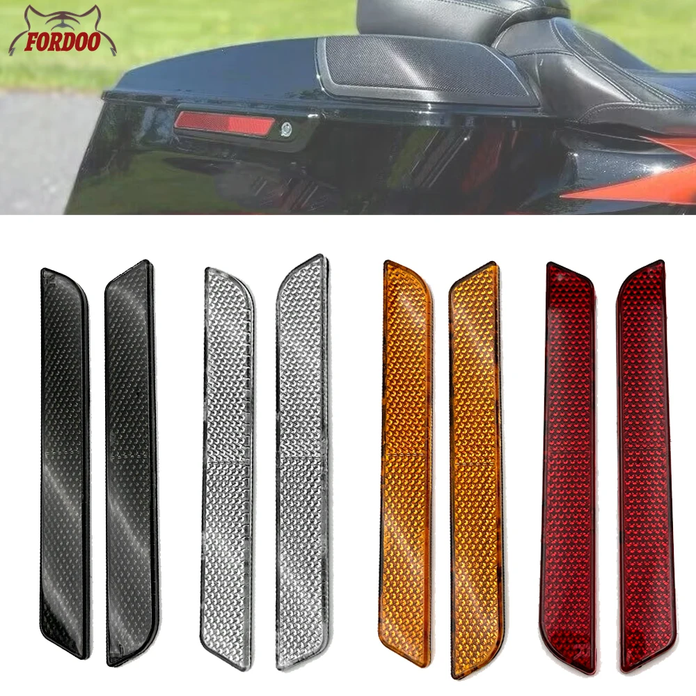 Strisce Di Copertura Del Riflettore Della Protezione Della Bisaccia Del Motociclo Per Harley Touring Street Road Glide Road King Flt/Flht Ultra Limite