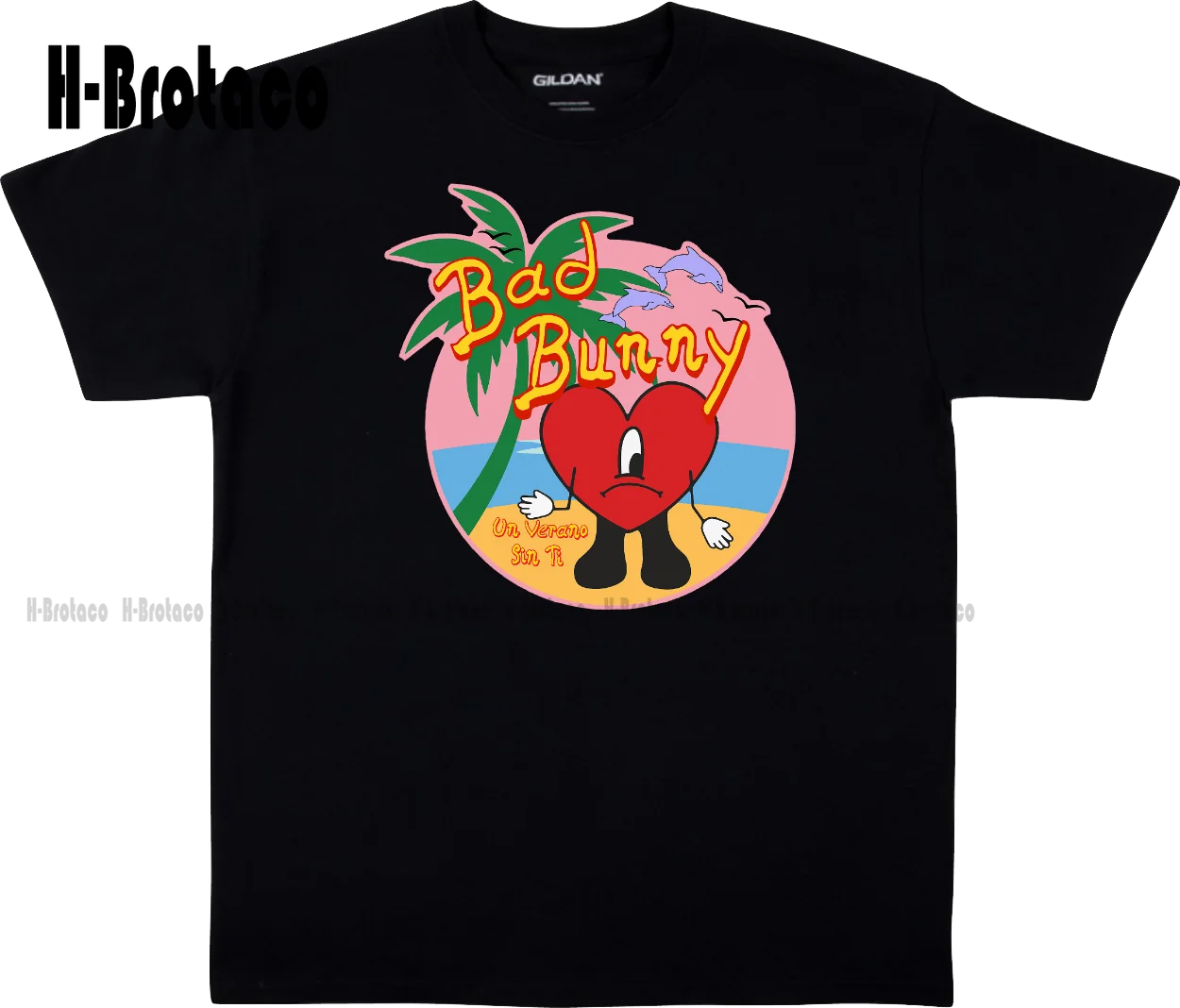 T-Shirt Bad Bunny El Conejo Alo Un Verano Sin Ti New Womens Graphic Tees Custom Aldult Teen Unisex Digital Printing Tee Shirts