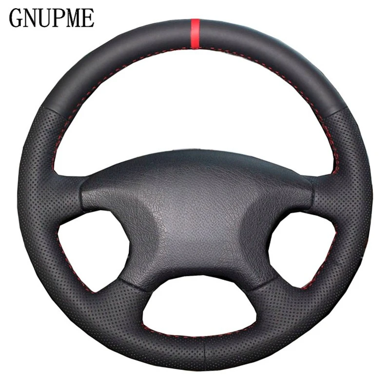 Coprivolante Per Auto In Pelle Artificiale Nera Volante Volante Per Citroen Elysee C-Elysee Per Citroen Xsara Picasso
