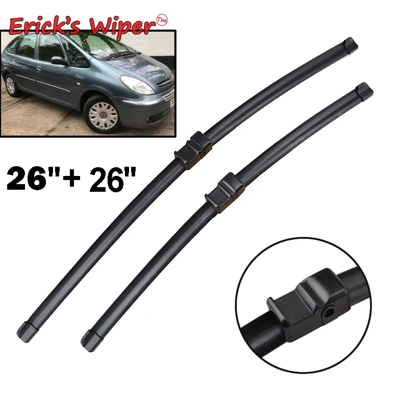 Ener'S Wiper Lhd & Rhd Spazzole Tergicristallo Anteriori Per Citroen Xsara Picasso 2006 - 2010 Parabrezza Parabrezza Finestra Spazzola Antipioggia 26 