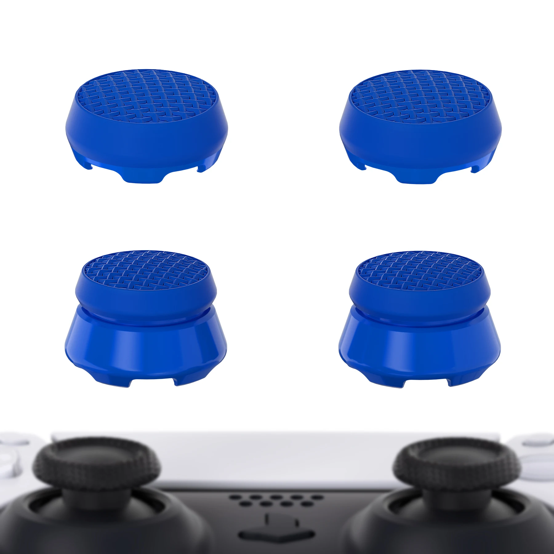 Playvital Thumbs Pro Armor Thumbstick Extender Per Controller Wireless Ps5 Thumb Grips, Joystick Caps Grip Per Controller Ps5