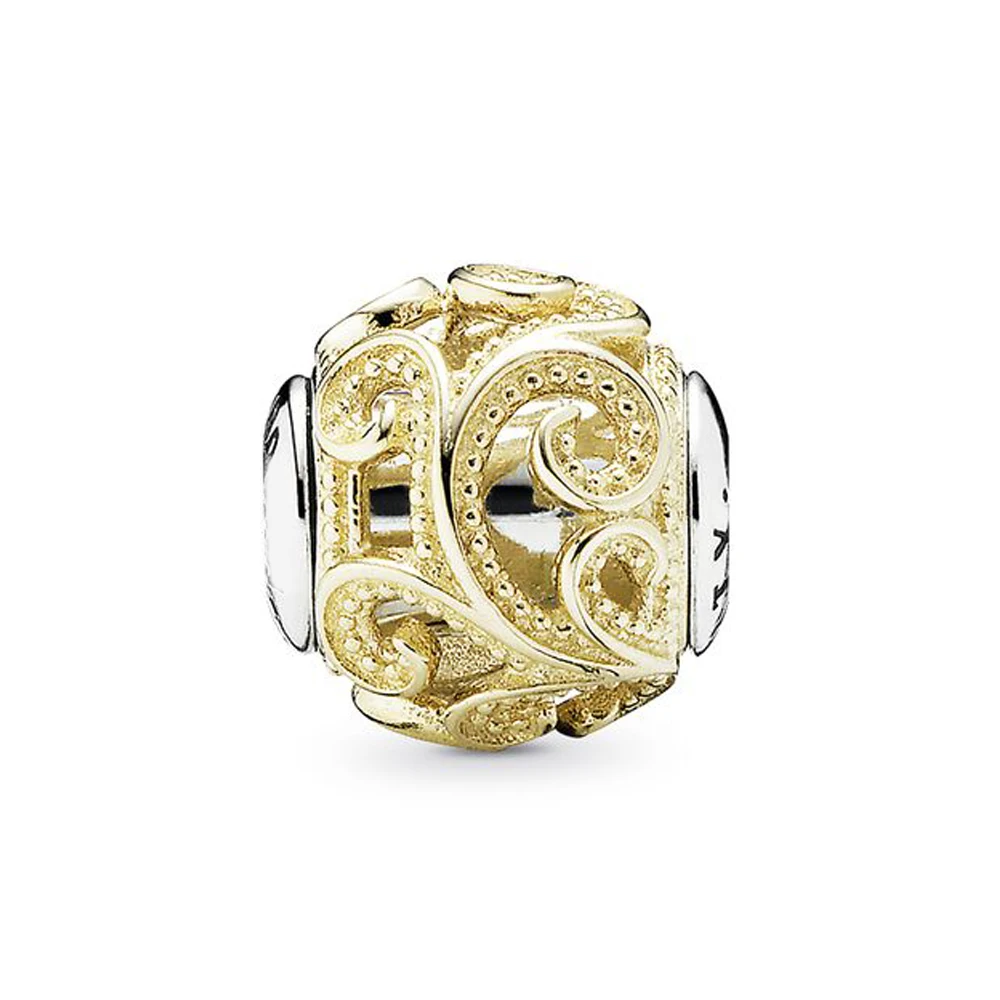 Autentico 925 Sterling Silver Bead Essence Creativity Charm Fit Pandora Women Essence Series Bracciale Bangle Gift Gioielli Fai Da Te