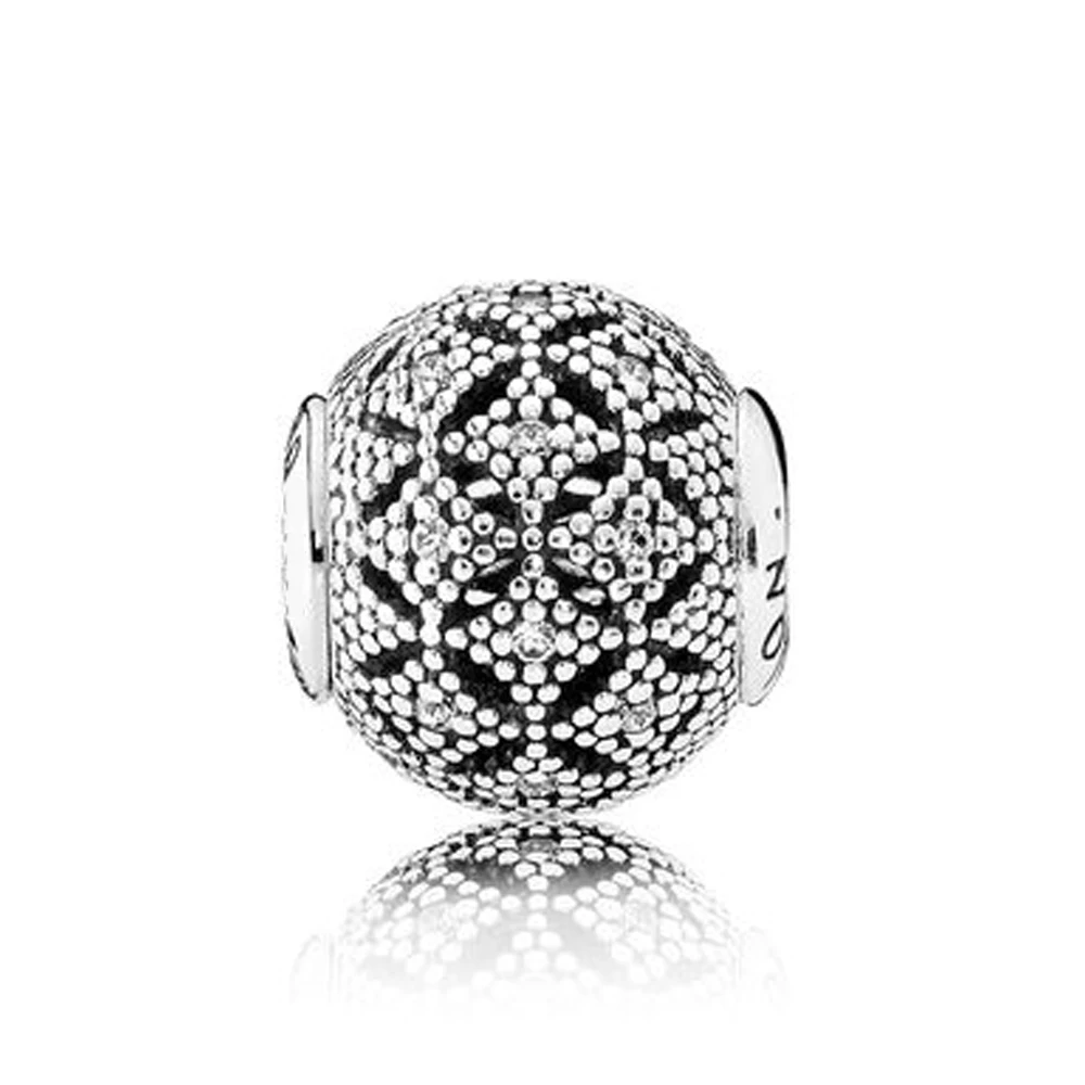 Autentico 925 Sterling Silver Bead Essence Organision Charm Fit Pandora Women Essence Series Bracciale Bangle Gift Gioielli Fai Da Te
