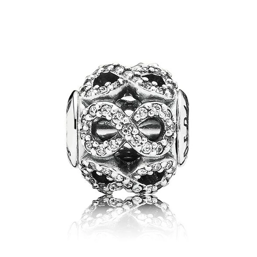 Autentico 925 Sterling Silver Bead Essence Charm Dedicato Fit Pandora Women Essence Series Bracciale Bangle Gift Gioielli Fai Da Te