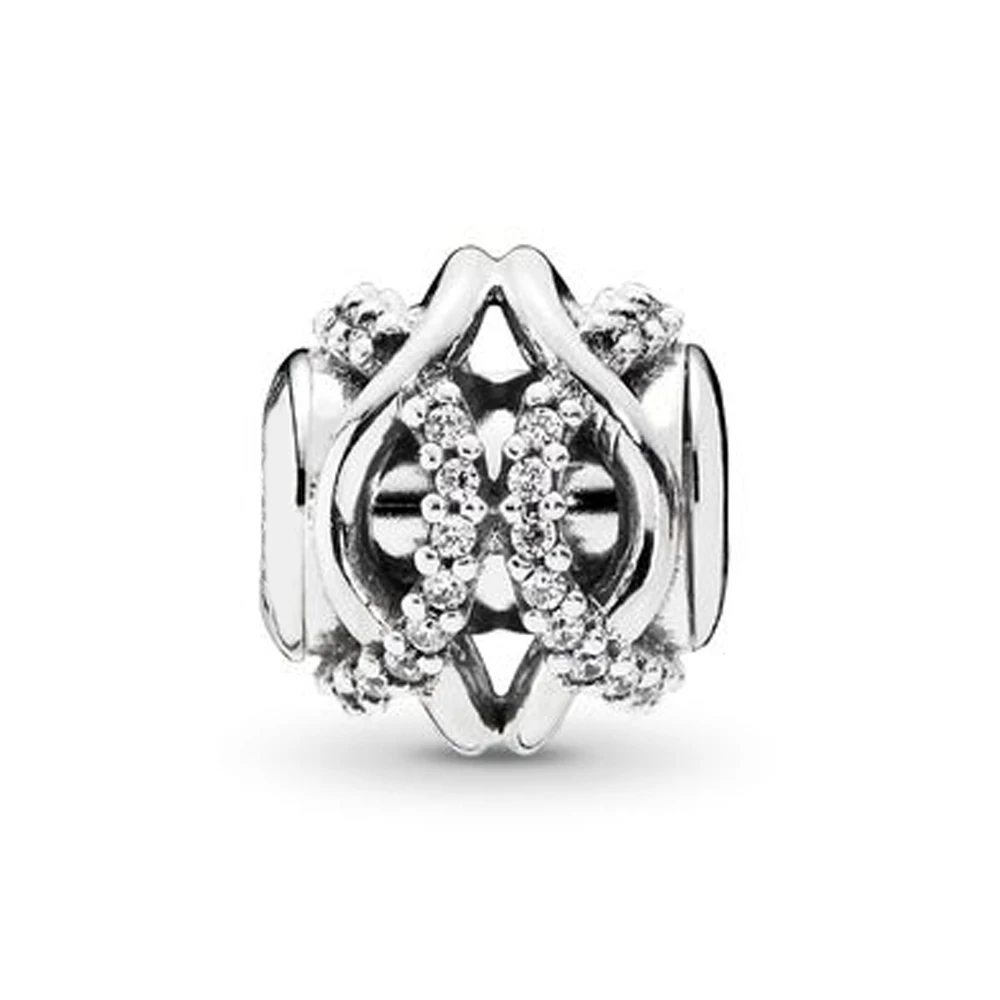 Autentico 925 Sterling Silver Bead Essence Caring Charm Fit Pandora Women Essence Series Bracciale Bangle Gift Gioielli Fai Da Te